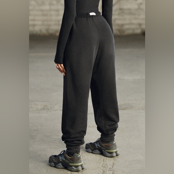 Joah Brown oversize Joggers black XS/S - Picture 2 of 10